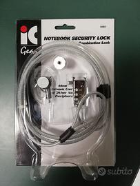 Cavetti sicurezza per notebook