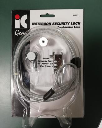 Cavetti sicurezza per notebook