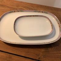 2 Vassoi in porcellana di Baviera - nuovi