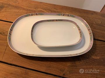 2 Vassoi in porcellana di Baviera - nuovi