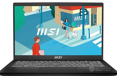 computer portatile MSI, nuovo