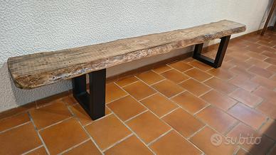 panca in legno massello