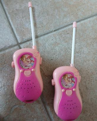 giocattoli walkie talkie winx