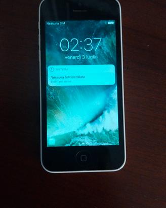 Smartphon Iphon 5c funzionante Sbloccato 