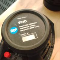 Woofer ovali Rcf 4 ohm