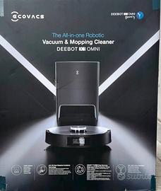 ECOVACS DEEBOT X1 OMNI, Robot Aspirapolvere con Fu