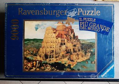 Puzzle 9000 pezzi nuovo Torre di Babele originale