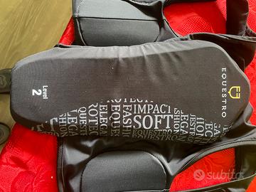 Gilet protettivo per equitazione bambino 8/10 anni