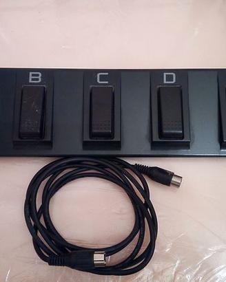 Pedali Korg Hammond Boss+Pedalini effetti boss