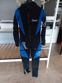 Cressi muta uomo 5mm + sopramuta uomo 5mm. tg 4