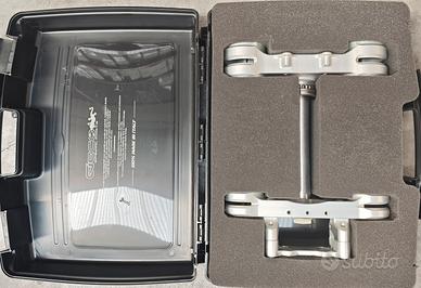 PIASTRE STERZO 2D OFFSET 20 MM GRIGIO