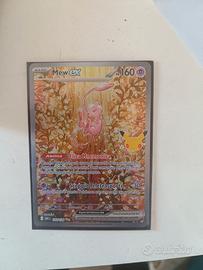 Carta pokemon mew ex