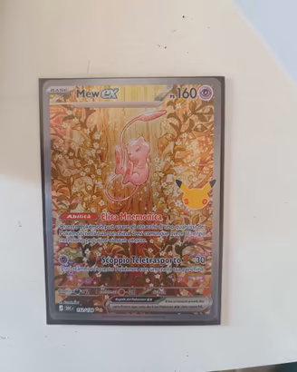 Carta pokemon mew ex