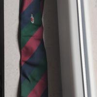 cravatta ufficiale CALCIO AC MILAN anni 70 vintage