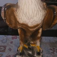 aquila in ceramica 60 cm