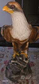 aquila in ceramica 60 cm