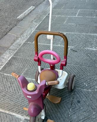 Triciclo multifunzione bambino iimo
