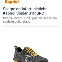 Scarpe antinfortunistiche 41 Kapriol - nuove