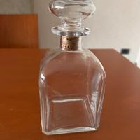 Bottiglia di cristallo vintage