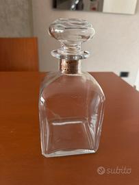 Bottiglia di cristallo vintage