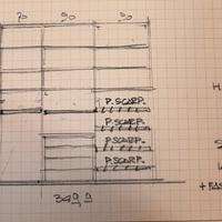 Armadio scorrevole LEMA con scarpiera