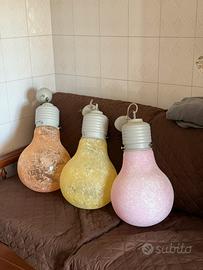 Lampadari Lampadina Gigante