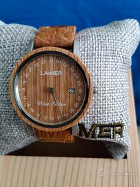 Orologio in Legno Laimer WINE EDITION