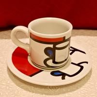 Tazzina CAFÈ DES ARTS Tognana per Lavazza