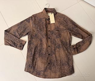 camicia da uomo damascata gucci L