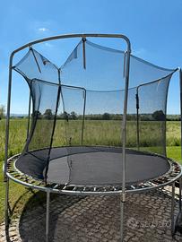 Trampolino 3,6 metri di diametro fino a 110kg