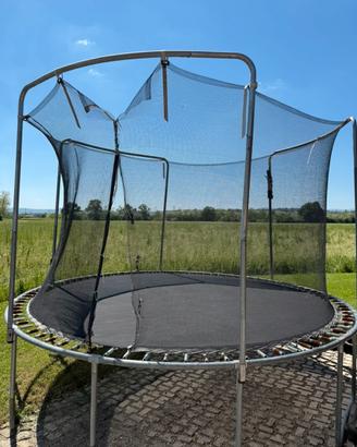 Trampolino 3,6 metri di diametro fino a 110kg