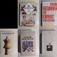 Lotto di Libri di Scacchi (principianti e/o vari)