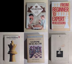 Lotto di Libri di Scacchi (principianti e/o vari)