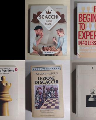 Lotto di Libri di Scacchi (principianti e/o vari)