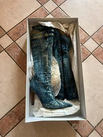 Stivali denim Mario Bologna (36)