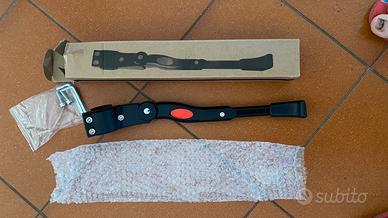 Seggiolino bici + cavalletto