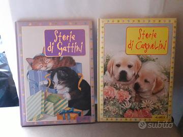 2 LIBRI "STORIE DI GATTINI" E "STORIE DI CAGNOLINI