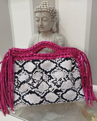 pochette ecopelle handmade 