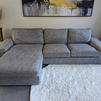 Divano 3 posti con penisola lunghezza 280cm