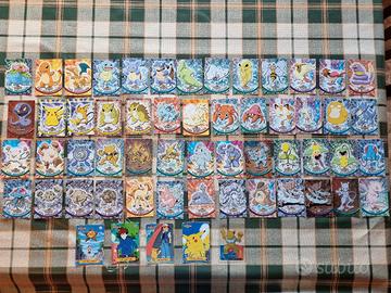  57 carte Pokémon Topps I ed. incl. holo mewtwo 