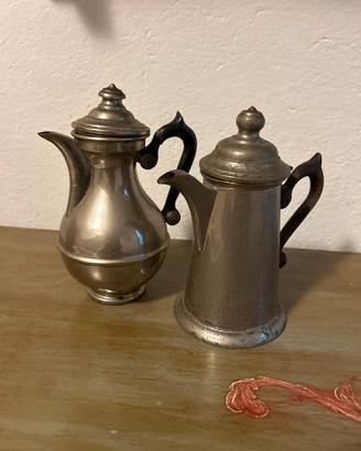 Coppia caffettiere vintage