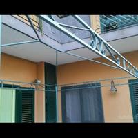 Gazebo in ferro zincato