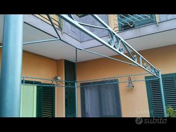 Gazebo in ferro zincato