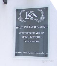 Targhe in vetro