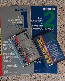 2 cassette play on tape con manuale