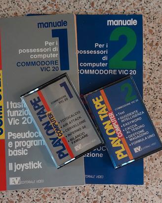 2 cassette play on tape con manuale