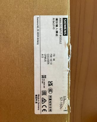Siemens 1500 Analog Input Module