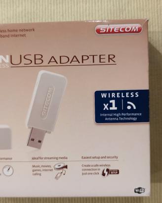 Adattatore di rete SITECOM 150N wifi 