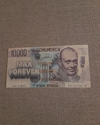 Banconota Max Pezzali