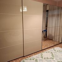 armadio quattro stagioni Ikea bianco con specchi 